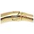 Choker Gucci Bamboo in metallo dorato D'oro - vista 9