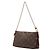 Borsa a mano con catena Louis Vuitton Monogram Pallas Clutch Marrone Rosso Fuschia Monogramma - vista 2
