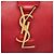 Borsa a mano Saint Laurent Baby Monogram Cabas Rosso - vista 13