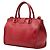 Borsa a mano Saint Laurent Baby Monogram Cabas Rosso - vista 2