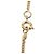 Collana Chanel Coco Mark Heart Key Rosa - vista 5