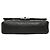 Timeless Borsa a tracolla Chanel Matelassé 25 Coco Mark Double Flap con catena Nero - vista 3