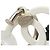 Orecchini Chanel Coco Mark Camellia Swing Nero Bianco - vista 4