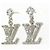 Orecchini a lobo Louis Vuitton Lady LV M02513 Argento - vista 2