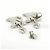 Orecchini a lobo Louis Vuitton Lady LV M02513 Argento - vista 3
