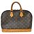 Louis Vuitton Alma Monogram Canvas MM Castaño