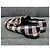 Mocassini a scacchi Gucci Horsebit Nero Rosa Bianco - vista 15