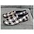 Mocassini a scacchi Gucci Horsebit Nero Rosa Bianco - vista 4