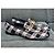 Mocassini a scacchi Gucci Horsebit Nero Rosa Bianco - vista 5