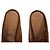 Mules con tacco a spillo e lacci in camoscio marrone Cognac AQUAZZURA EU 40.5 - vista 10