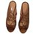 Mules con tacco a spillo e lacci in camoscio marrone Cognac AQUAZZURA EU 40.5 - vista 12