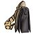 Stella Mc Cartney Borsa a tracolla Falabella con patta e catena in tela monogram STELLA MCCARTNEY Nero Beige - vista 9