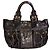 Autre Marque Borsa a tracolla TOUS in pelle nera goffrata con orso, coulisse e tasche multiple Nero