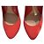 ALEXANDER MCQUEEN Plateau-Pumps mit Stiletto-Absatz aus Wildleder und Resin Coral Red EU 37 Rot - Ansicht 12