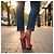 ALEXANDER MCQUEEN Plateau-Pumps mit Stiletto-Absatz aus Wildleder und Resin Coral Red EU 37 Rot - Ansicht 4