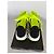 Autre Marque Scarpe da running Saucony Sinister da donna Nero Giallo - vista 3
