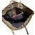 Autre Marque Set di borse in pelle e camoscio monogrammate Marrone Beige - vista 5