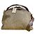 Autre Marque Set di borse in pelle e camoscio monogrammate Marrone Beige - vista 9