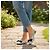 Décolleté slingback basse CHANEL crema impreziosite da perle e cristalli con fiocco CC intrecciato 35.5 Nero Bianco - vista 6