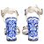 Sandalias DOLCE & GABBANA White Blue Majolica adornadas con cristales EU 36 Blanco Azul - vista 10