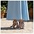 Sandalias DOLCE & GABBANA White Blue Majolica adornadas con cristales EU 36 Blanco Azul - vista 3