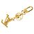 Louis Vuitton Portefeuille LV Facet Keyring D'oro - vista 2