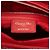 Borsa Christian Dior Lady Dior Cannage in pelle di agnello rossa - vista 5