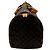 Louis Vuitton Keepall Canvas 55 Marrone - vista 5