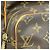 Borsa a tracolla Louis Vuitton Monogram Nile Marrone - vista 9