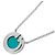 Collana Tiffany & Co. T Two Circle Blu