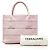 Mini borsa tote in tessuto rosa Salvatore Ferragamo - vista 7