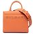 Bulgari Borsa Bvlgari in pelle arancione