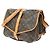 Louis Vuitton Saumur Monogram Canvas 35 Braun - Ansicht 3