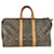 Louis Vuitton Keepall Monogram Canvas 45 Marrone