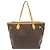 Borsa Tote Louis Vuitton Neverfull MM Monogram Marrone Monogramma