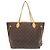 Borsa Tote Louis Vuitton Neverfull MM Monogram Marrone Monogramma - vista 2
