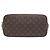 Borsa Tote Louis Vuitton Neverfull MM Monogram Marrone Monogramma - vista 3