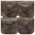 Pouch Louis Vuitton Monogram Marrone Monogramma - vista 4