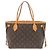 Borsa Tote Louis Vuitton Neverfull PM Monogram Beige Monogramma