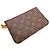 Borsa Tote Louis Vuitton Monogram Neverfull PM Marrone Fuschia - vista 16
