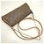 Borsa a tracolla Louis Vuitton Monogram Eva Marrone - vista 3