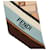 Sciarpa Fendi Rappie FF Logo Multicolore Beige - vista 2