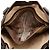Borsa Tote Gucci in pelle marrone - vista 8