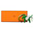 Hermès Hermes Rodeo Charm PM Pegasus Keychain Rosa Verde - vista 5