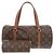 Borsa a mano Louis Vuitton Papillon 30 Marrone Monogramma
