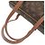 Borsa a mano Louis Vuitton Papillon 30 Marrone Monogramma - vista 7