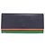 Louis Vuitton Portefeuille Flore Epi Long Wallet Verde Arancione Blu navy