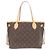 Bolso Tote Louis Vuitton Neverfull PM Monogram Castaño Monograma - vista 2