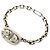 Hermès Portachiavi Hermes Vintage Chaine d'Ancre Silver Argento