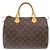 Borsa Louis Vuitton Speedy 30 Monogram Marrone Monogramma - vista 2